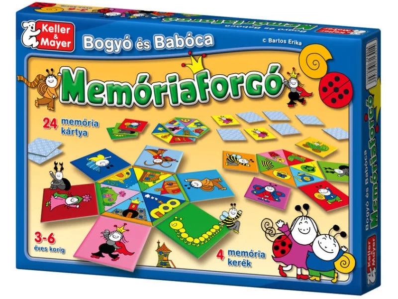 Bogyó és Babóca Memóriaforgó