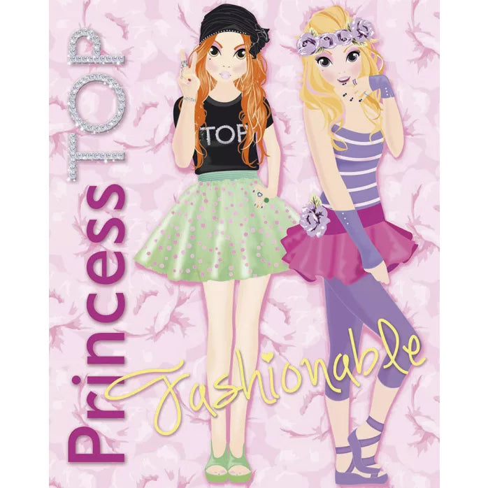 Princess Top Fasionable matricás füzet