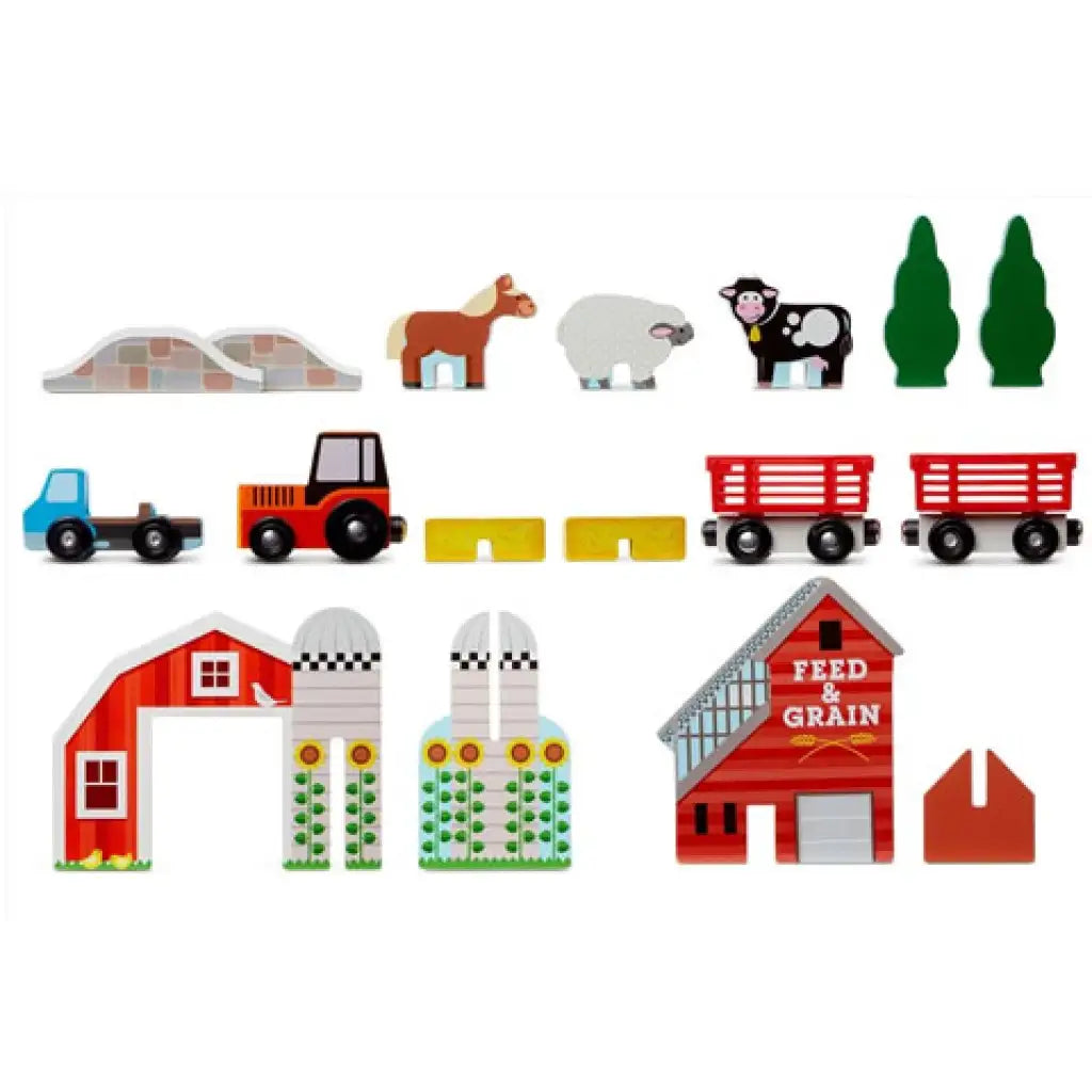 M&D Vidd magaddal farm játékszett