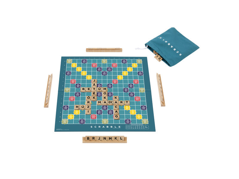 Scrabble original és társas (2 játék 1-ben) - fa