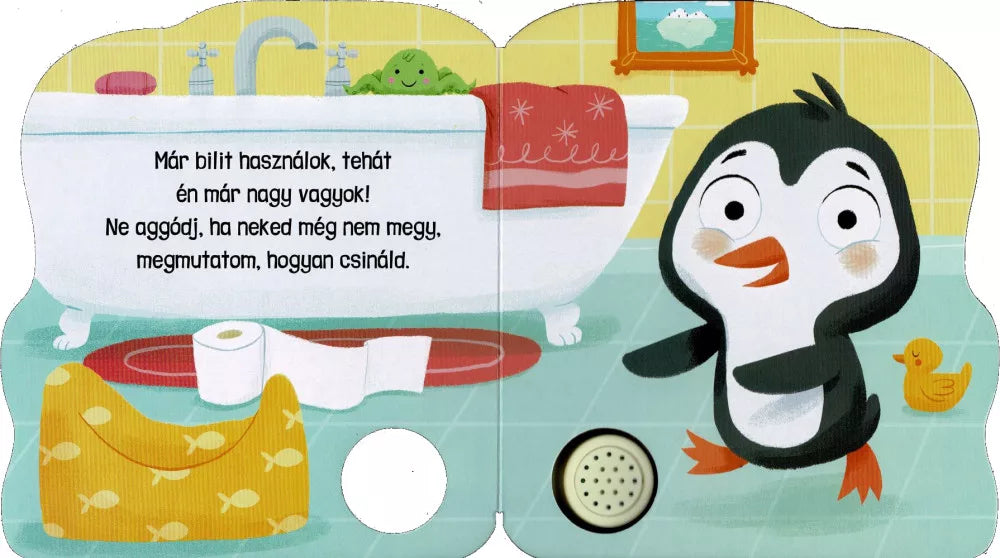 Pingvin a bilin hangmodulos könyv