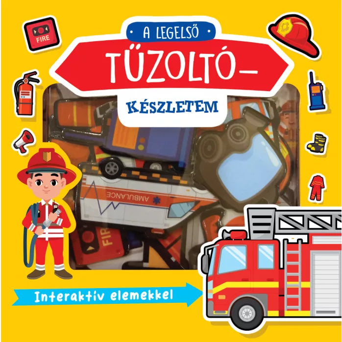 A legelső tűzoltó készletem interaktív elemekkel