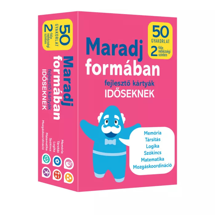 Maradj formában fejlesztő kártyák időseknek