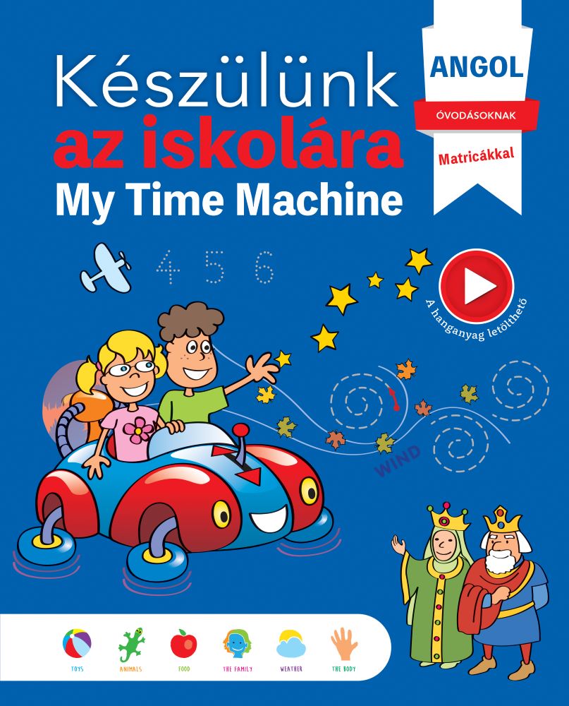 Készülünk az iskolára - Angol óvodásoknak matricákkal