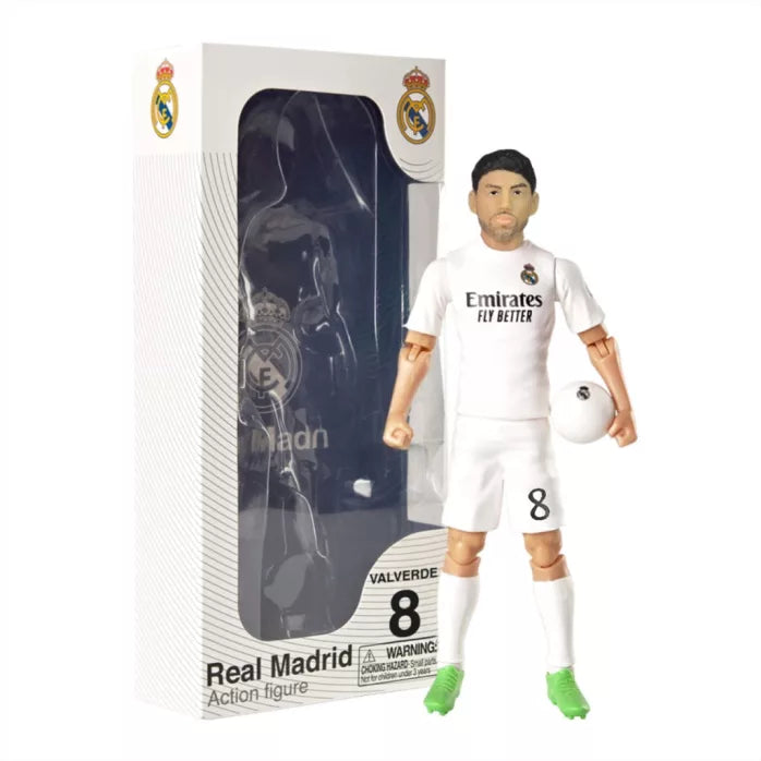 Focista akciófigura, 20 cm - Real Madrid, Valverde 8