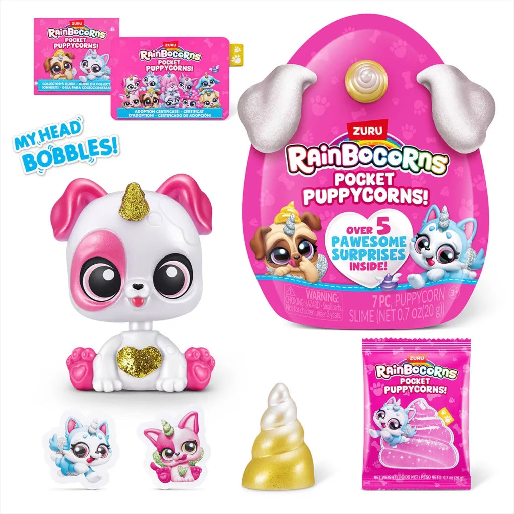 Rainbocorns Pocket Puppycorn meglepetés kutyus, kicsi, 1 db
