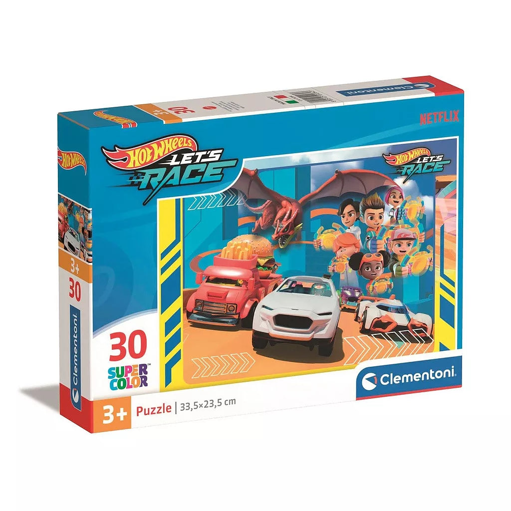 Hot Wheels puzzle 30 db-os Clementoni