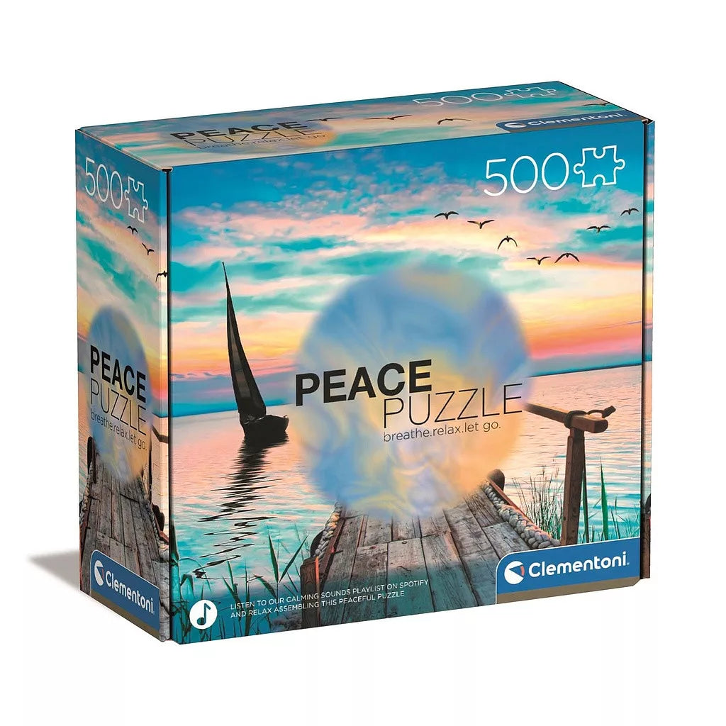 Móló puzzle 500 db-os Clementoni