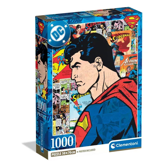 Superman puzzle 1000 db-os Clementoni