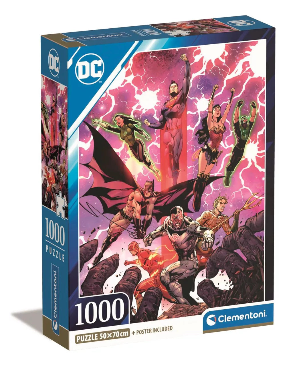Az igazság ligája puzzle 1000 db-os Clementoni