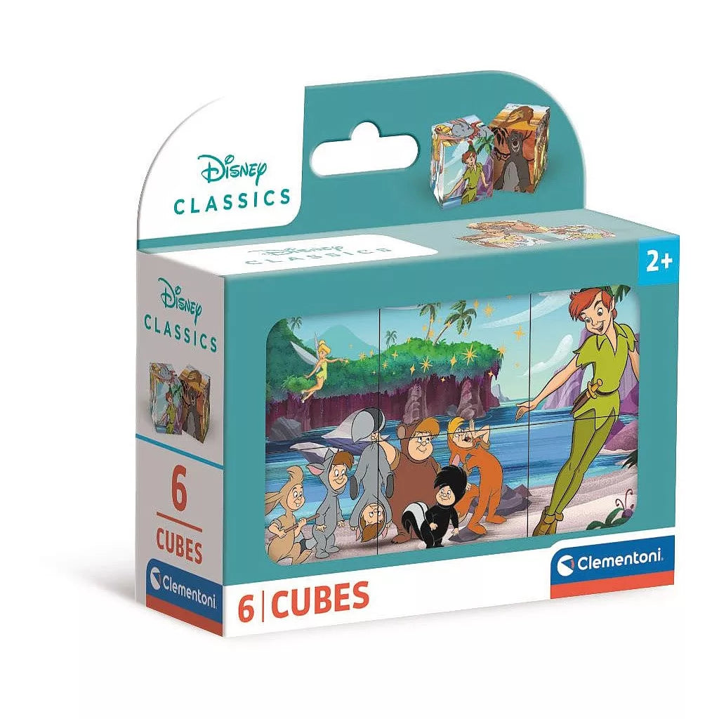 Disney klasszikusok mesekocka 6 db-os Clementoni