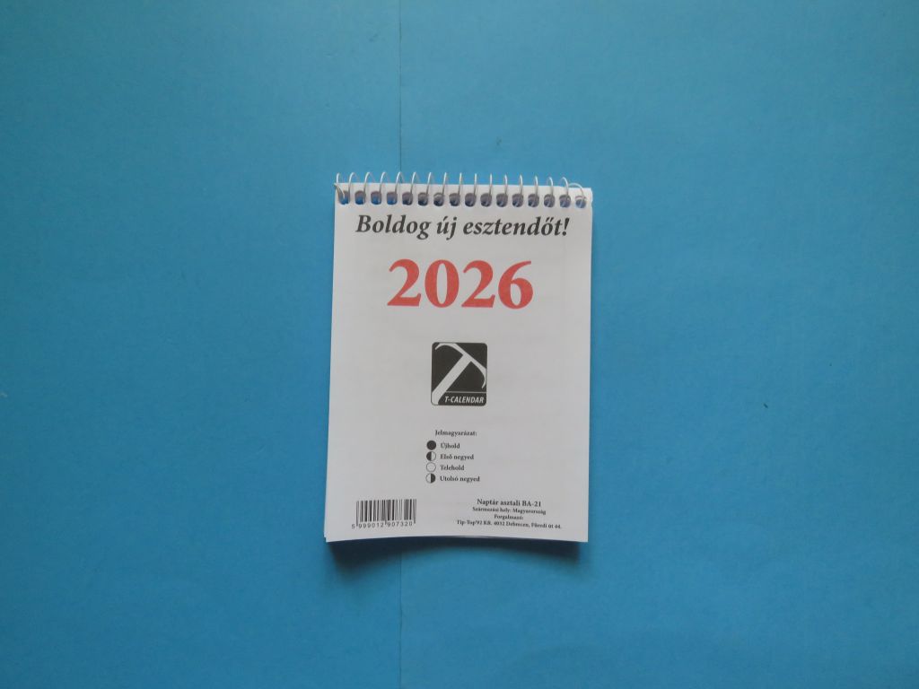 2026 ASZTALI TA-21 NAPTÁR