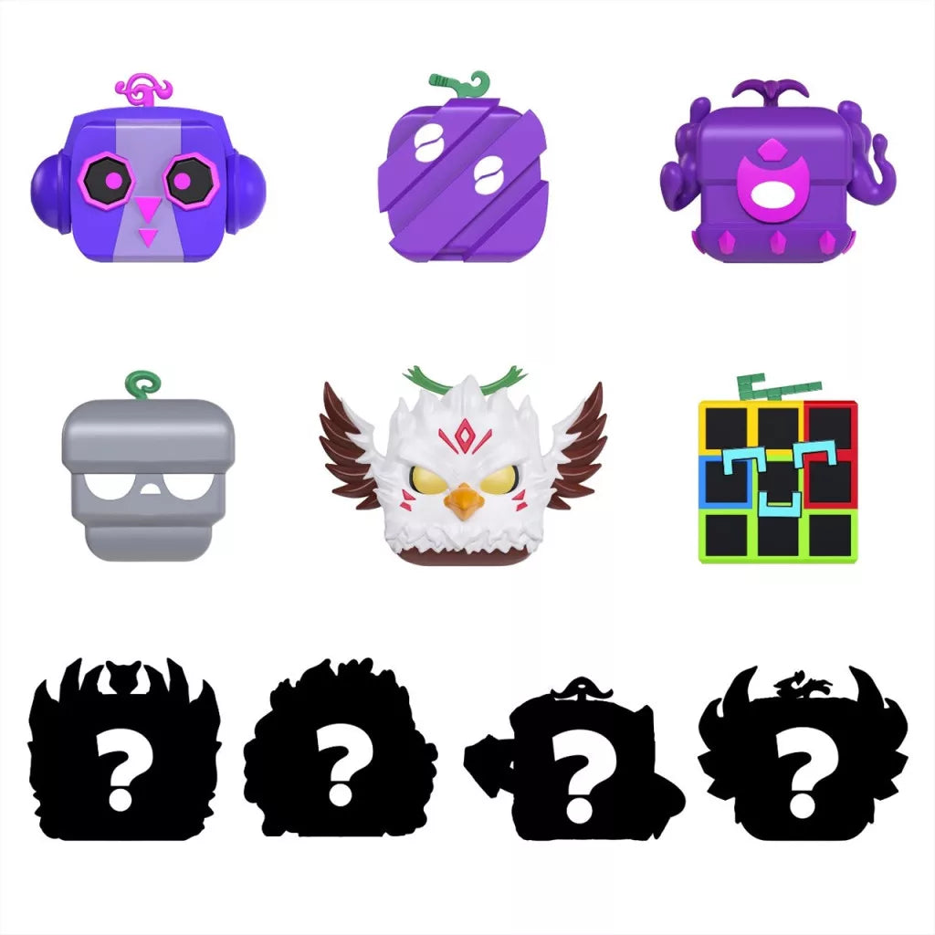 PhatMojo Blox Fruits meglepetés mini figura, 3. széria - DLC kóddal