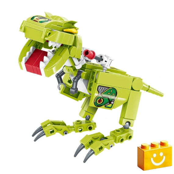 QMAN Csodakocka T-rex Tyrannosaurus Rex építőjáték