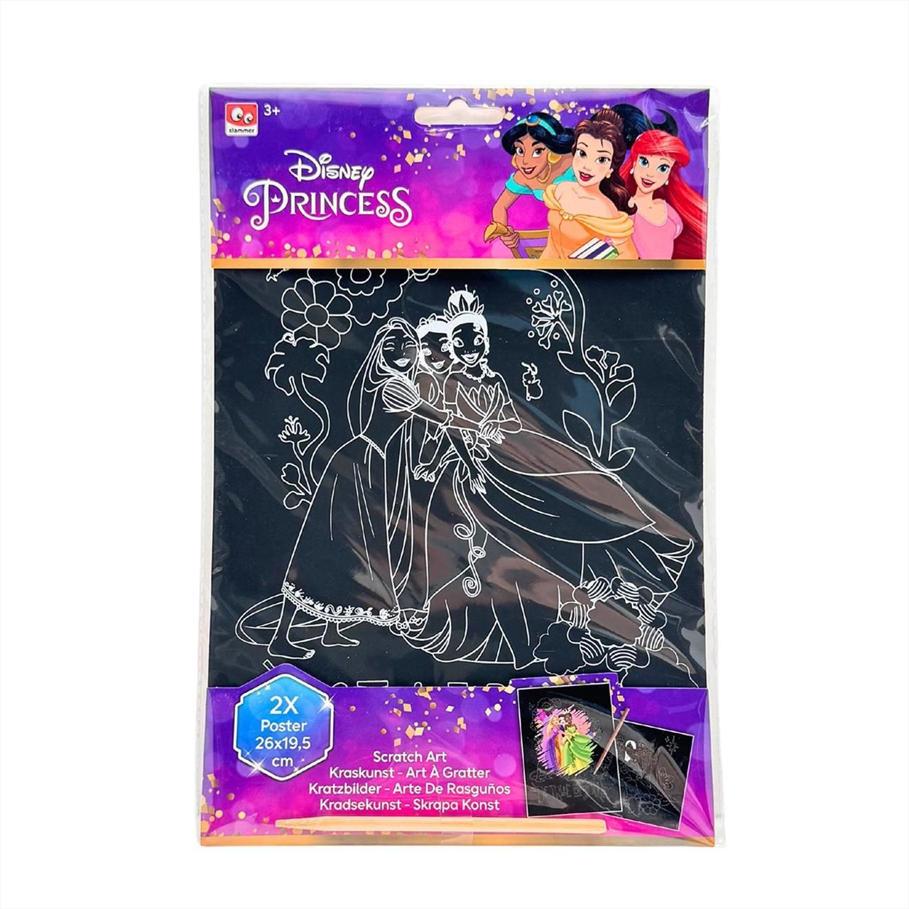 Canenco Disney hercegnők képkarc poszter