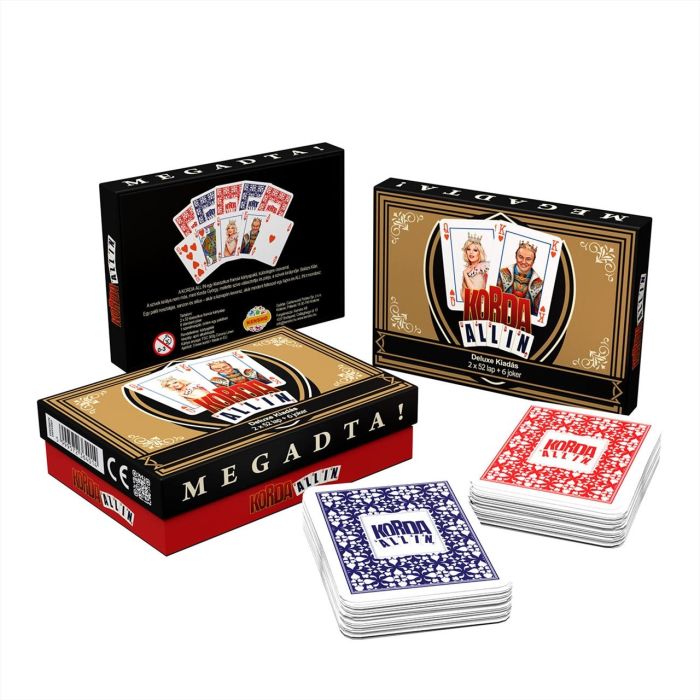 Korda All In Deluxe dupla francia kártya pakli