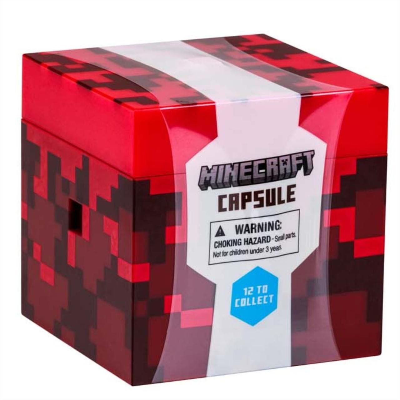 Minecraft meglepetés kapszula figurákkal