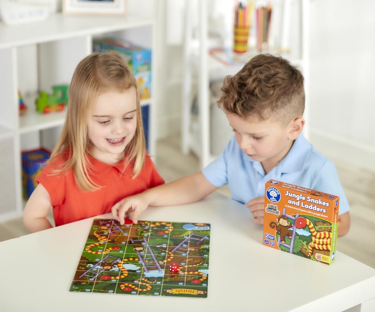 Dzsungelmászóka mini társasjáték