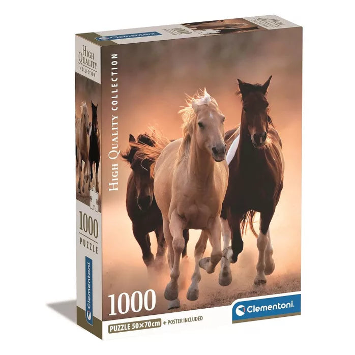 Lovas puzzle 1000 db-os Clementoni