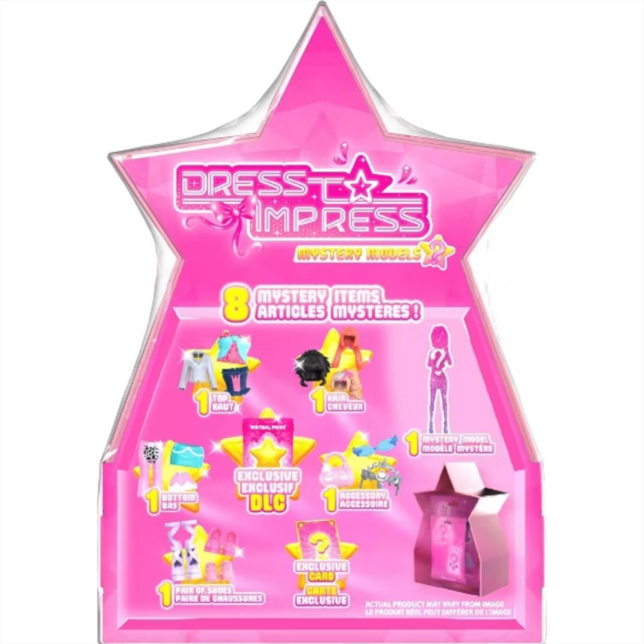 Phatmojo Dress to Impress meglepetés baba, 2. széria, DLC kóddal