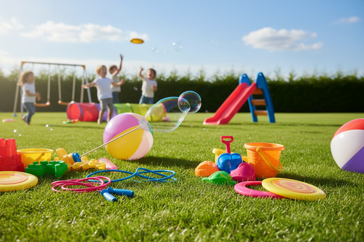 Szabadtéri játék, sportszer, labda