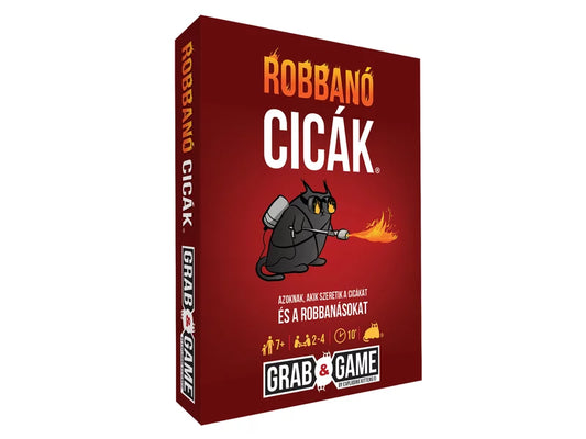 Robbanó cicák kártyajáték mini