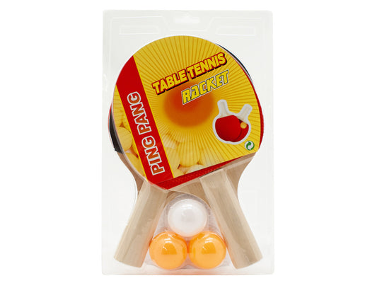 Pingpong ütő 2 db-os készlet 3 labdával