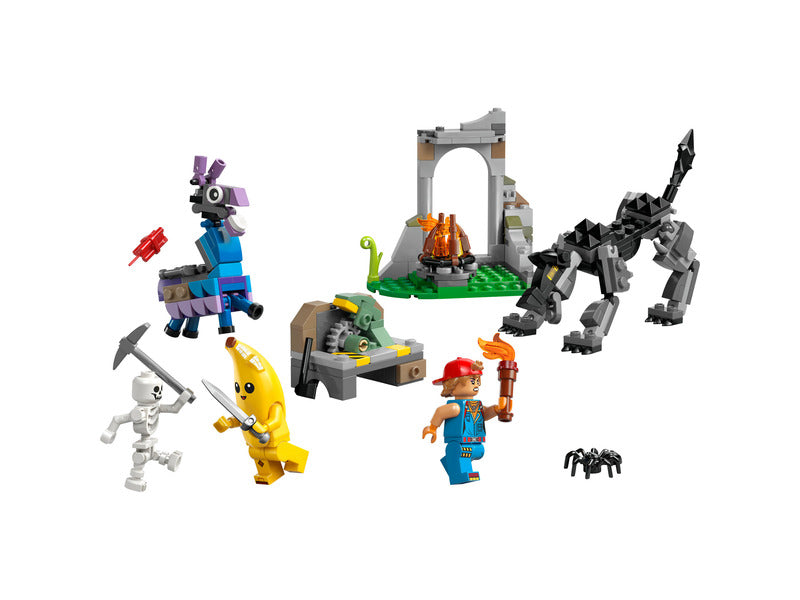 LEGO Fortnite - Peely és sparkplug táborhelye