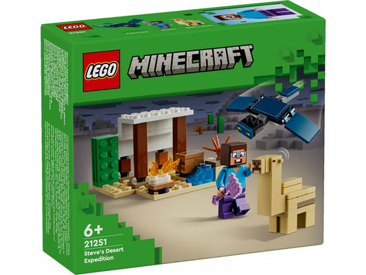 Lego Minecraft Steve sivatagi expedíciója