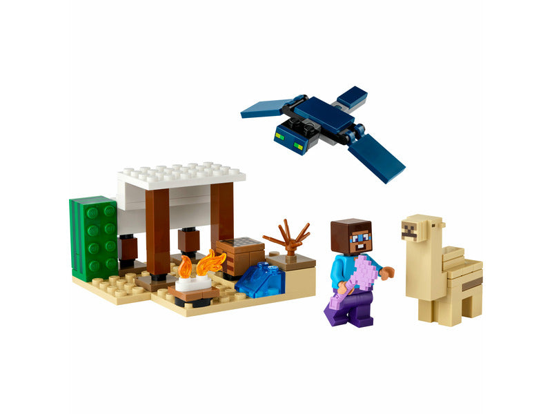 Lego Minecraft Steve sivatagi expedíciója