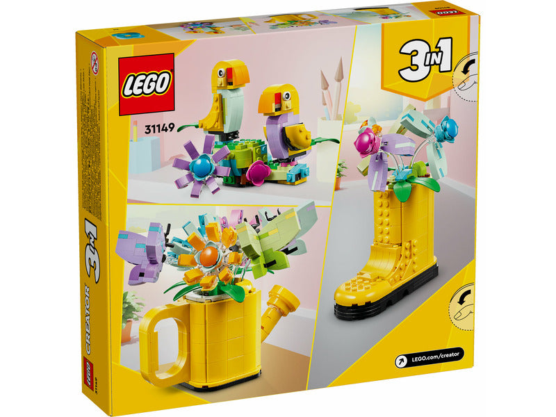 LEGO Creator 3 az 1-ben Virágok locsolókannában