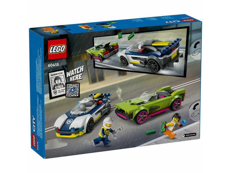 LEGO City Police 60415 Rendőrautó és sportkocsi hajsza