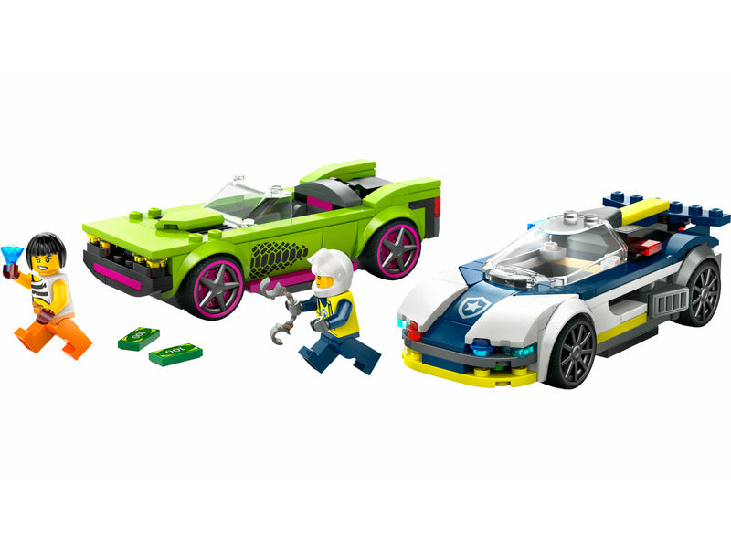 LEGO City Police 60415 Rendőrautó és sportkocsi hajsza