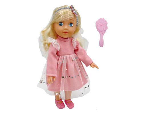 Baba fésűvel 35 cm