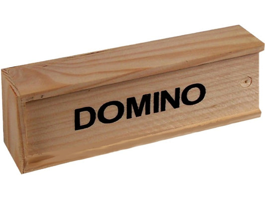 Domino fadobozban