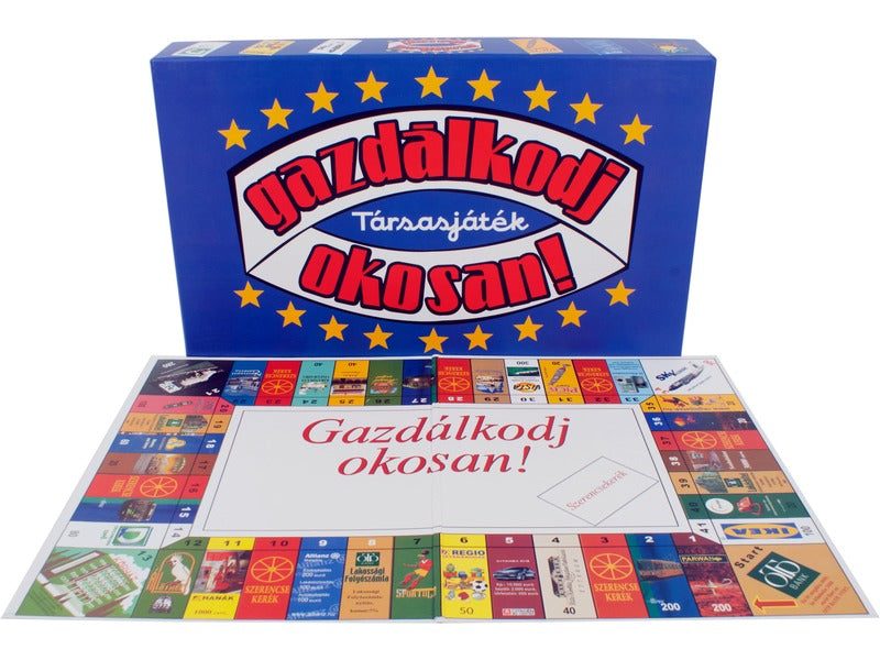 Gazdálkodj okosan! Társasjáték - Euro-s változat