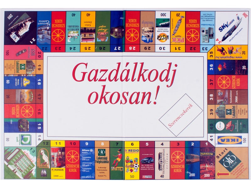 Gazdálkodj okosan! Társasjáték - Euro-s változat