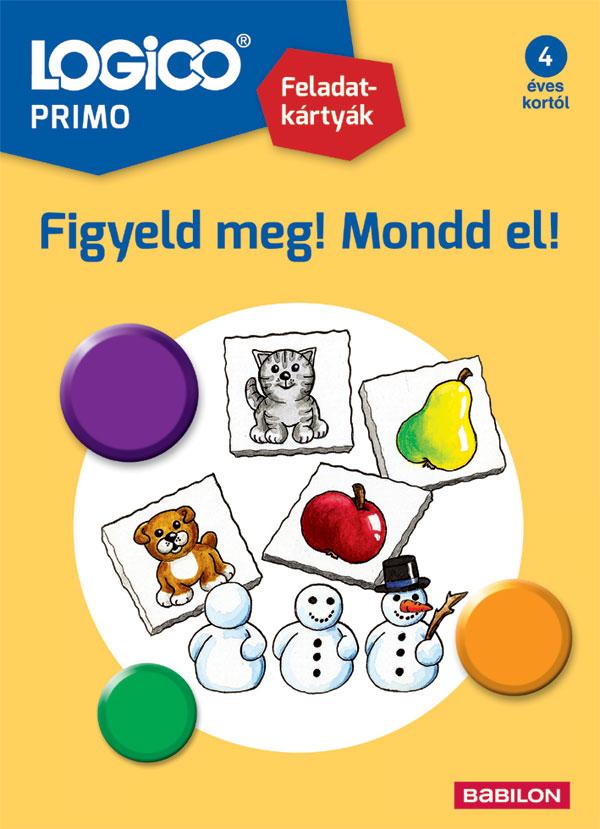 Logico Primo feladatkártya csomag (többféle)