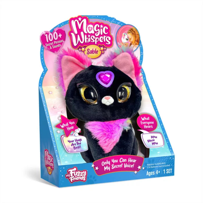 Magic Whispers Suttogó plüsscica (több színben)