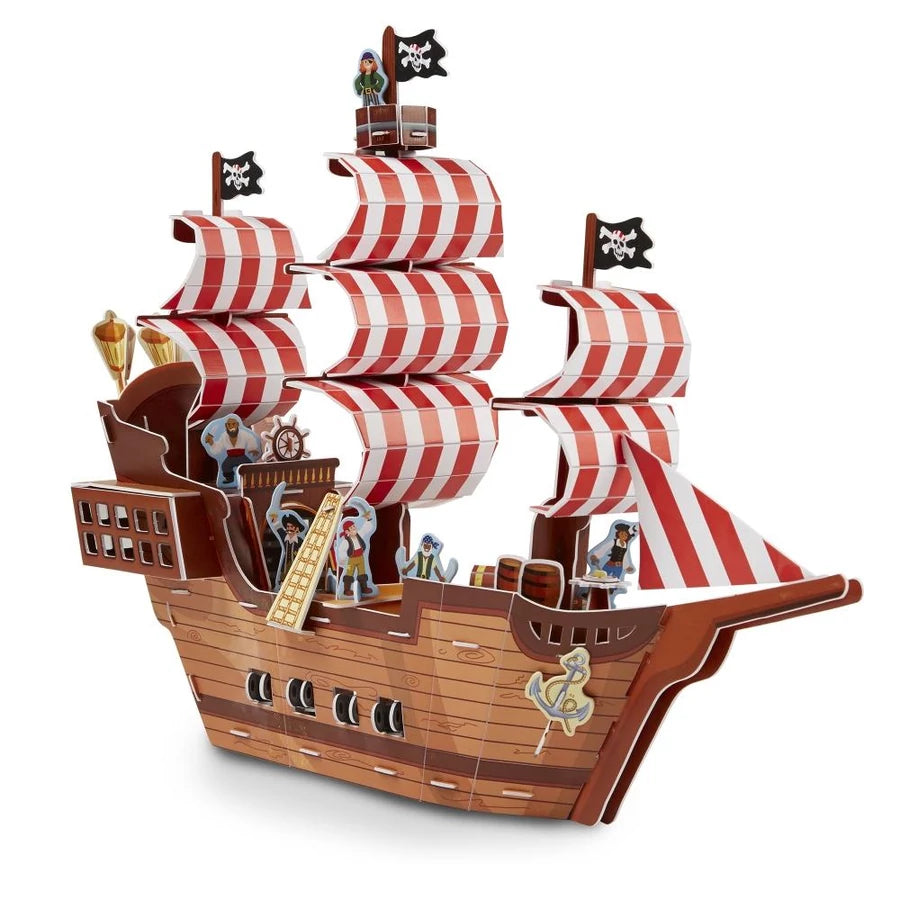 Melissa & Doug 3D puzzle - Kalózhajó