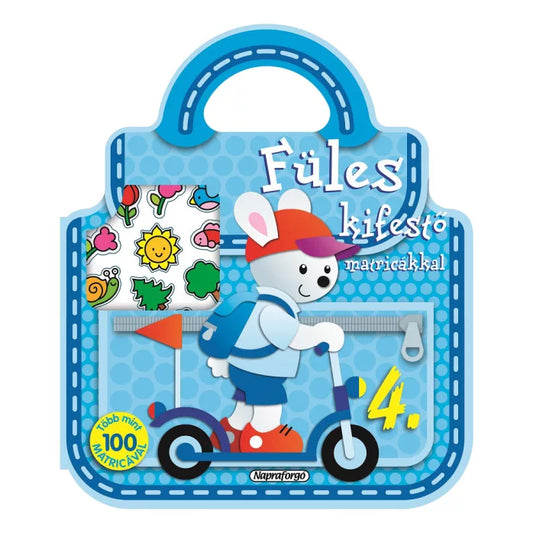 Füles kifestő matricákkal