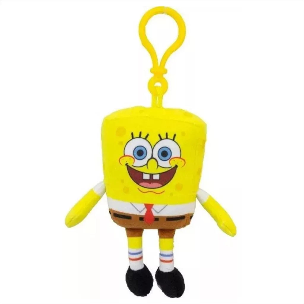 SpongyaBob plüss táskaklipp, 13 cm - többféle