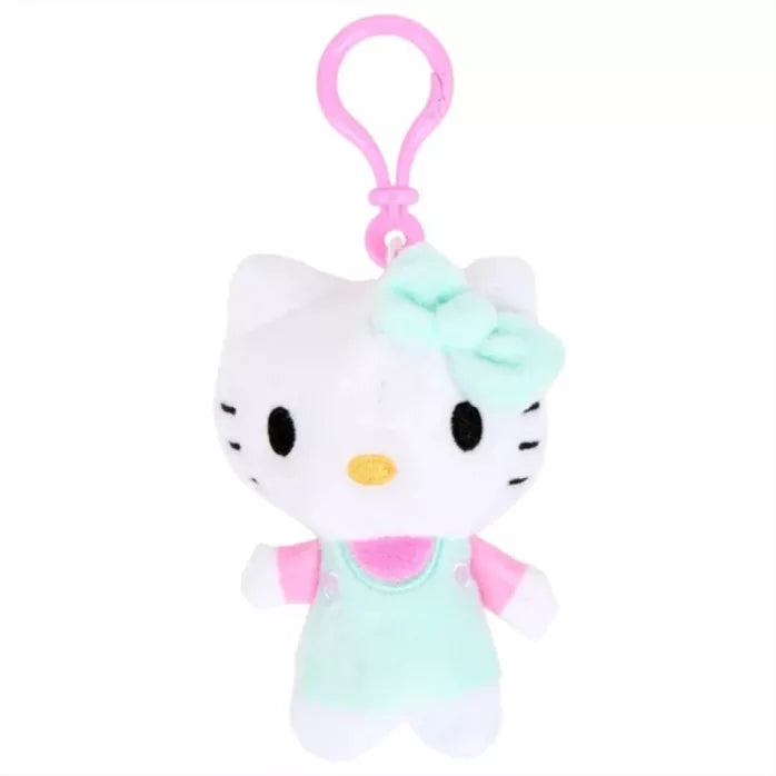 Hello Kitty plüss táskaklipp, 12 cm - többféle