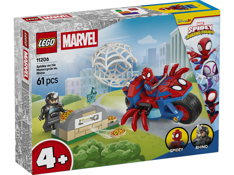 LEGO Spidey 11206 Motorkerékpáros Pókember vs. Rhino