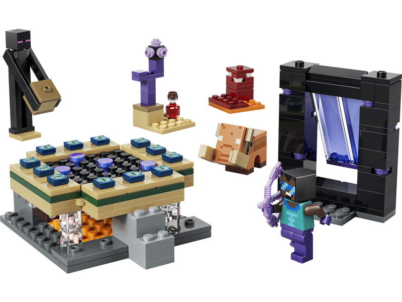 LEGO Minecraft 21584 Utazás az alvilág kapujához és a végportálhoz
