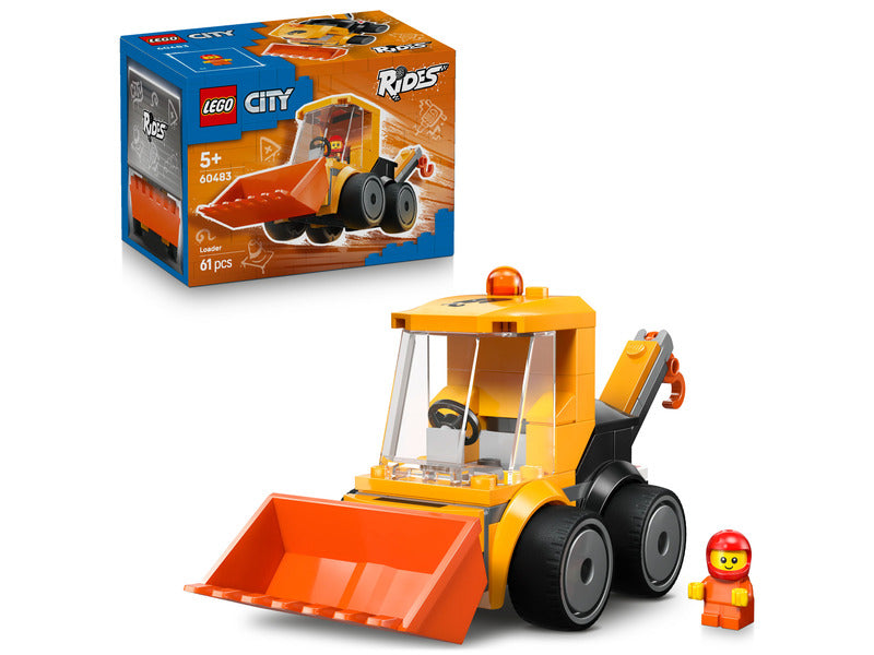 LEGO City Járgányok – építőipari rakodó