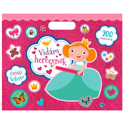 Óriási kifestő - Vidám hercegnők