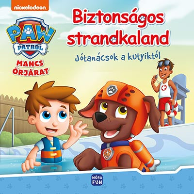 Mancs őrjárat Biztonságos strandkaland