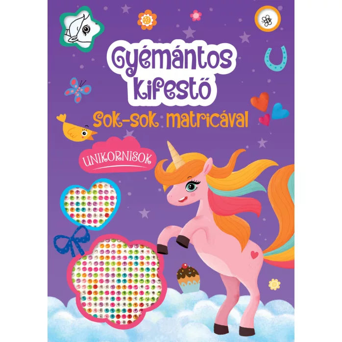 Gyémántos kifestő Unikornisok