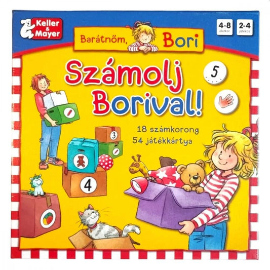 Számolj Borival! Társasjáték